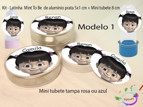 Kit Latinhas e Mini Tubetes -boo