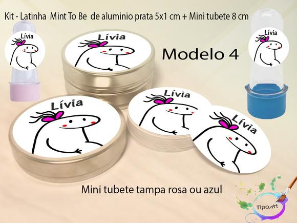 Kit Latinhas e Mini Tubetes -flork