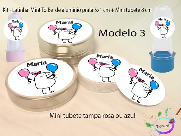 Kit Latinhas e Mini Tubetes -flork