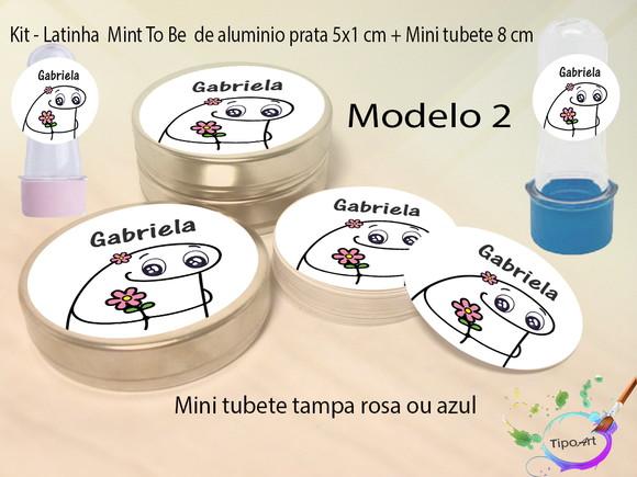 Kit Latinhas e Mini Tubetes -flork