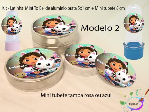 Kit Latinhas e Mini Tubetes -gabi Casa Mágica