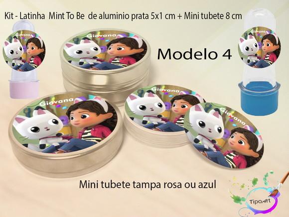 Kit Latinhas e Mini Tubetes -gabi Casa Mágica