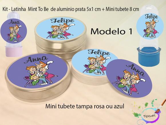 Kit Latinhas e Mini Tubetes -jetsons