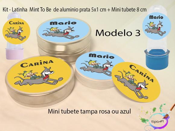Kit Latinhas e Mini Tubetes -jetsons