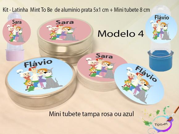 Kit Latinhas e Mini Tubetes -jetsons