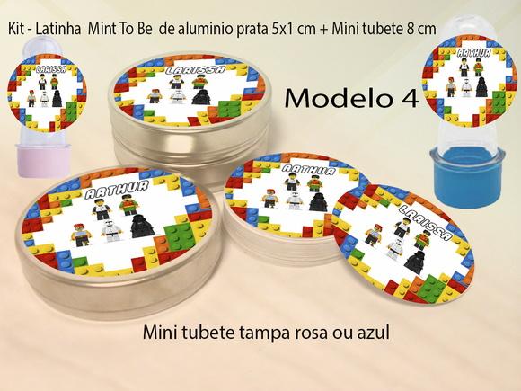 Kit Latinhas e Mini Tubetes -lego