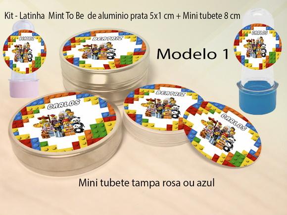 Kit Latinhas e Mini Tubetes -lego
