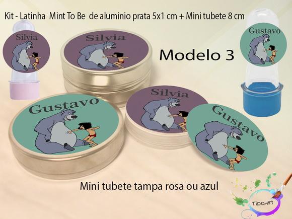 Kit Latinhas e Mini Tubetes -mogli