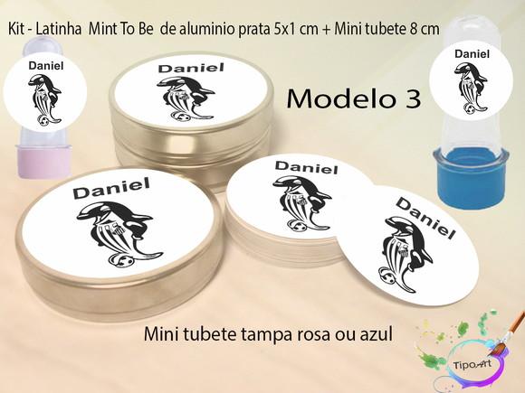 Kit Latinhas e Mini Tubetes -peixe