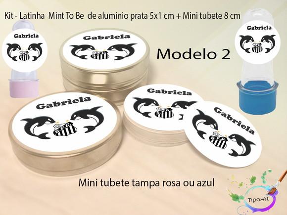 Kit Latinhas e Mini Tubetes -peixe