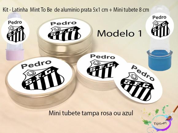 Kit Latinhas e Mini Tubetes -peixe