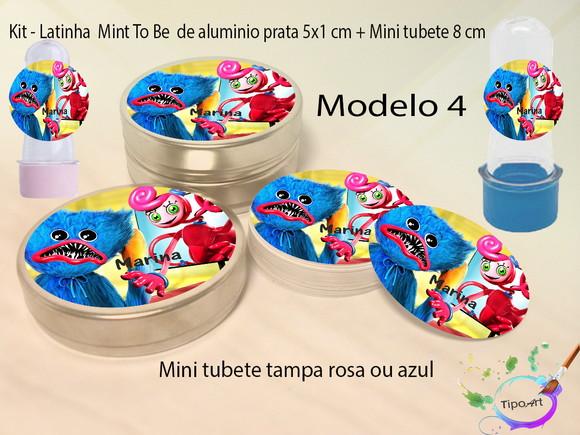 Kit Latinhas e Mini Tubetes -poppy Play Time