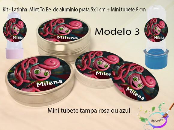 Kit Latinhas e Mini Tubetes -poppy Play Time