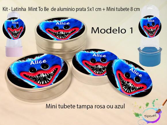 Kit Latinhas e Mini Tubetes -poppy Play Time
