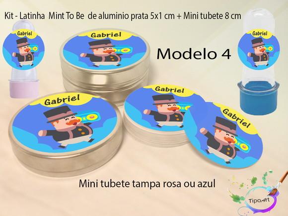 Kit Latinhas e Mini Tubetes -radio Bita
