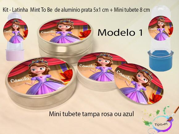 Kit Latinhas e Mini Tubetes -sofia
