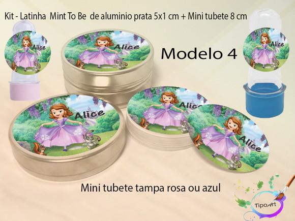 Kit Latinhas e Mini Tubetes -sofia