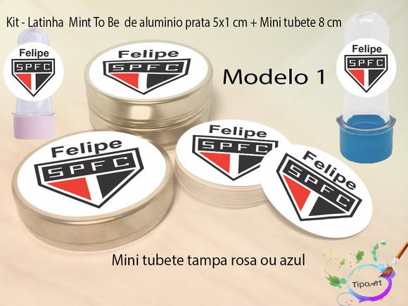 Kit Latinhas e Mini Tubetes -sp