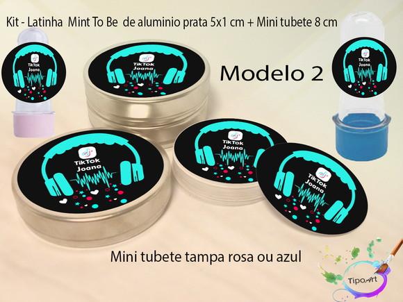 Kit Latinhas e Mini Tubetes -tik Tok