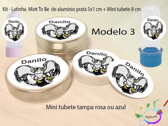 Kit Latinhas e Mini Tubetes -times