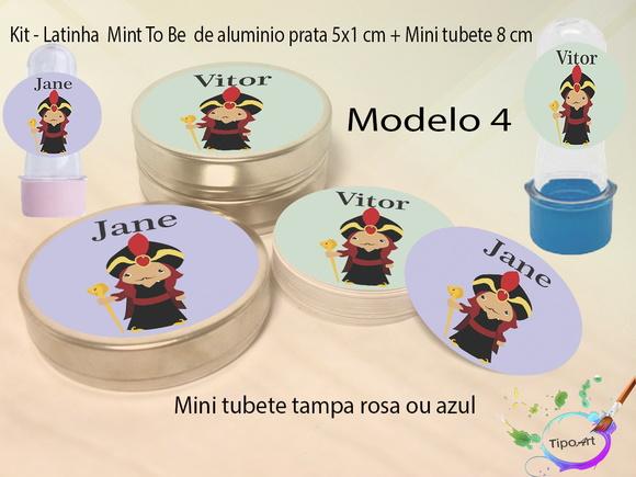 Kit Latinhas e Mini Tubetes -vilões