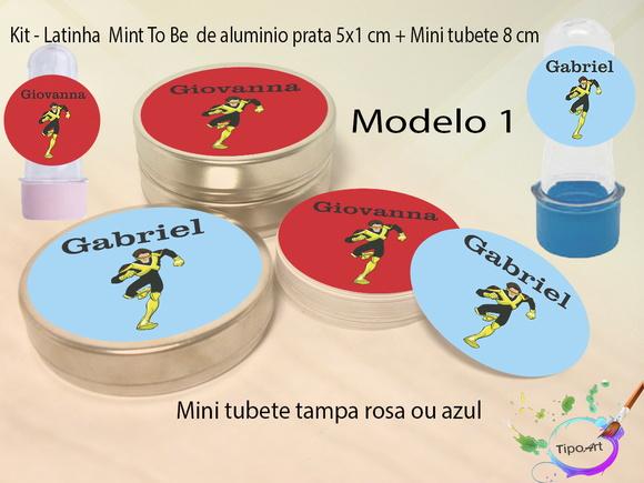 Kit Latinhas e Mini Tubetes -x Mens