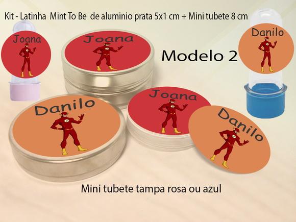 Kit Latinhas e Mini Tubetes-flash