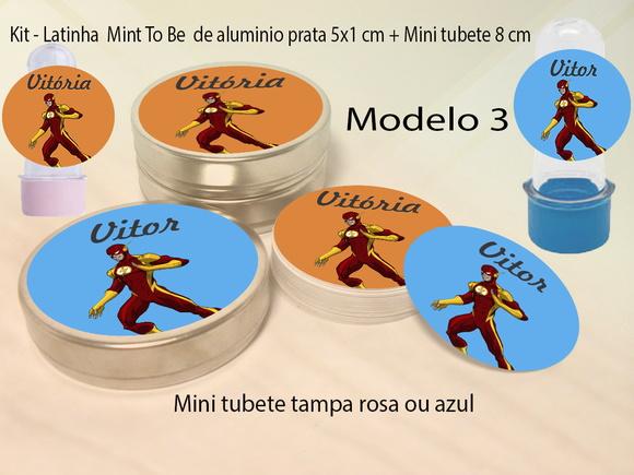 Kit Latinhas e Mini Tubetes-flash