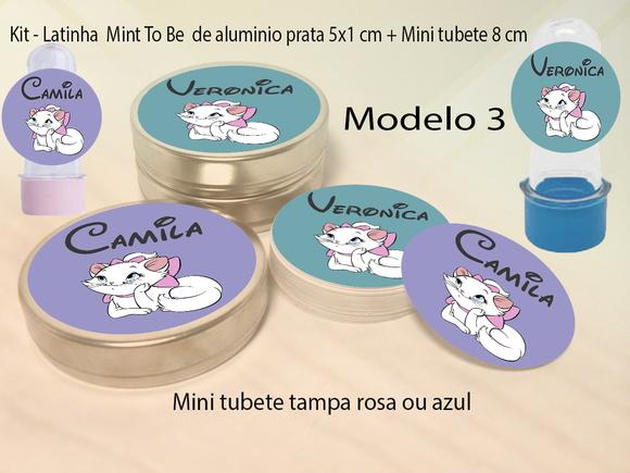 Kit Latinhas e Mini Tubetes-marie