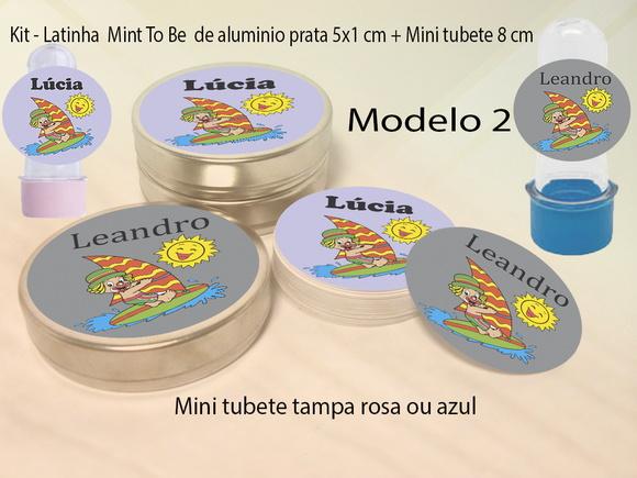Kit Latinhas e Mini Tubetes-patatí Patatá