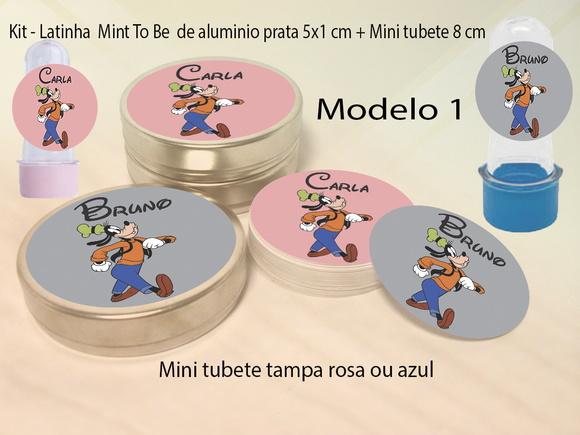 Kit Latinhas e Mini Tubetes-pateta