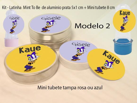 Kit Latinhas e Mini Tubetes-pateta
