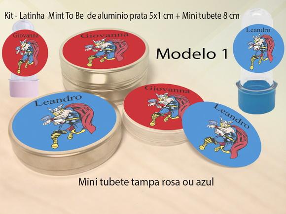 Kit Latinhas e Mini Tubetes-thor