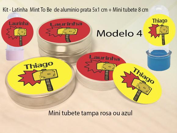 Kit Latinhas e Mini Tubetes-thor