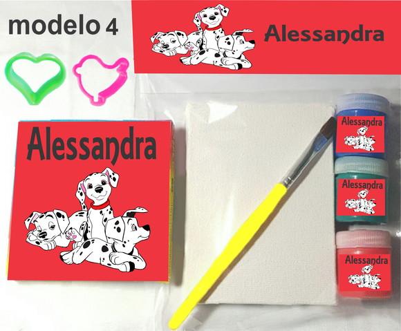 Kit Massinha e Pintura-101 Dalmatas