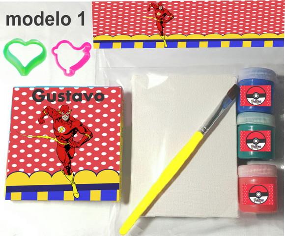 Kit Massinha e Pintura- Flash