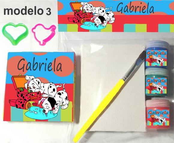 Kit Massinha e Pintura-101 Dalmatas