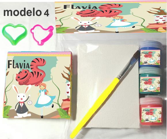 Kit Massinha e Pintura-alice