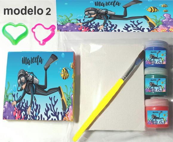 Kit Massinha e Pintura-aquário