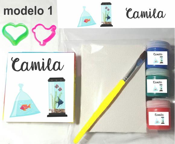 Kit Massinha e Pintura-aquário