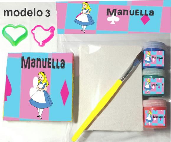 Kit Massinha e Pintura-alice