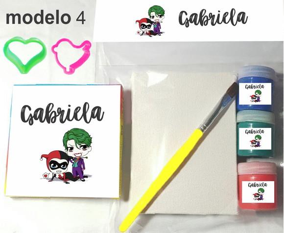 Kit Massinha e Pintura-arlequina
