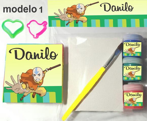 Kit Massinha e Pintura-avatar Aang
