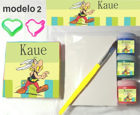 Kit Massinha e Pintura-asterix