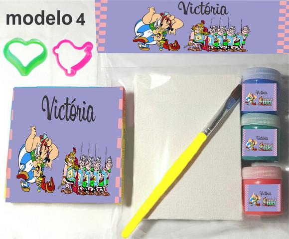 Kit Massinha e Pintura-asterix
