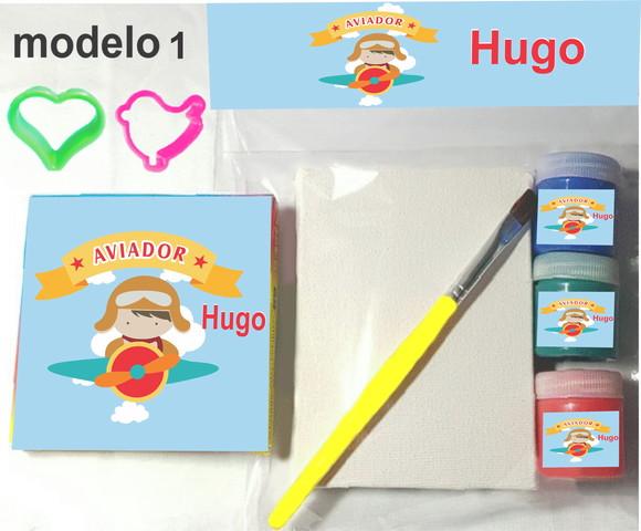 Kit Massinha e Pintura-aviador