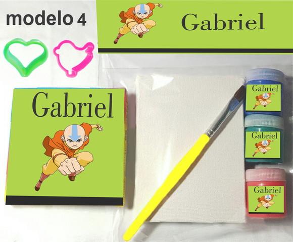 Kit Massinha e Pintura-avatar Aang