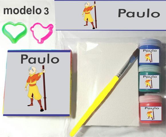 Kit Massinha e Pintura-avatar Aang