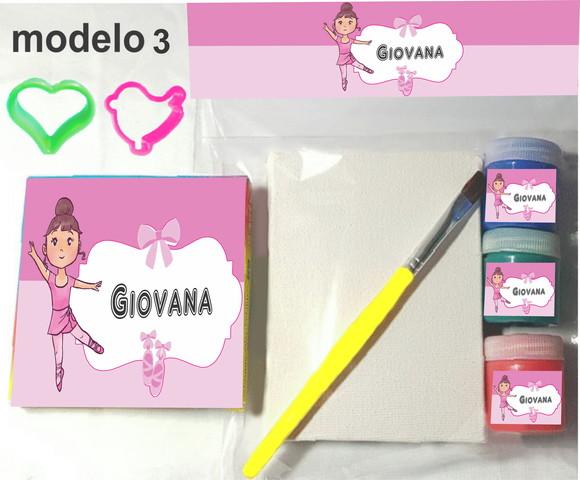 Kit Massinha e Pintura-bailarina