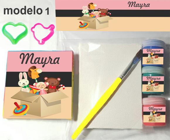 Kit Massinha e Pintura-boneca